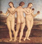 RAFFAELLO Sanzio The Three Graces F USA oil painting reproduction